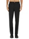 Dolce & Gabbana Men's Stretch Linen Tailored Pants