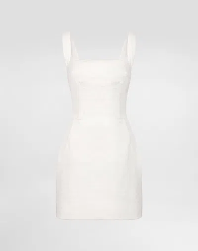 DOLCE & GABBANA STRETCH MAT DRESS