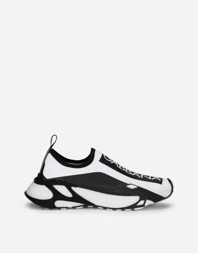 DOLCE & GABBANA STRETCH MESH FAST SNEAKERS