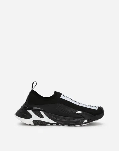 DOLCE & GABBANA STRETCH MESH FAST SNEAKERS