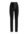 Dolce & Gabbana Leggings In Stretch Satin In Black