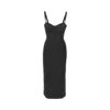 Dolce & Gabbana Stretch Satin Midi Dress