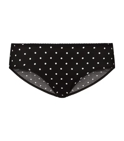 DOLCE & GABBANA STRETCH-SILK BRIEFS