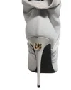 Dolce & Gabbana Stretch Sock Stiletto Heel In Gray