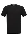 Dolce & Gabbana Crew Neck Jersey T-shirt In Black