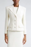 DOLCE & GABBANA STRETCH WOOL BLAZER