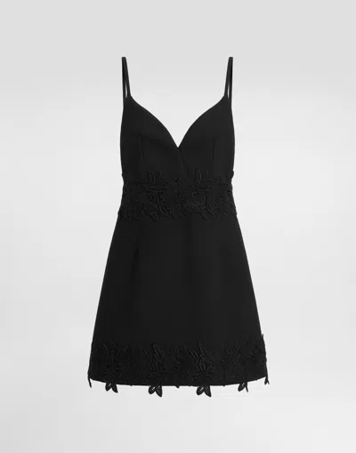 DOLCE & GABBANA STRETCH WOOL CRÊPE DRESS