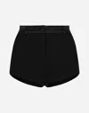 Dolce & Gabbana Klassische Shorts Mit Hohem Bund In Black