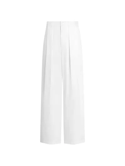 Dolce & Gabbana Stretch-cotton Gabardine Trousers In Multi