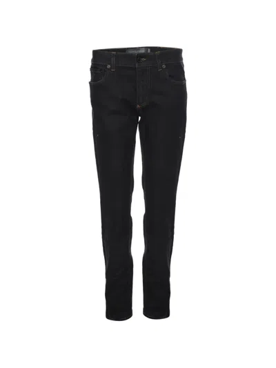 Pre-owned Dolce & Gabbana Stretch-design Jeans In Blue