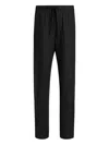 Dolce & Gabbana Stripe-trim Trousers In Black