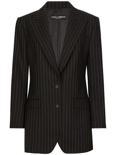 DOLCE & GABBANA DOLCE & GABBANA STRIPED BLAZER