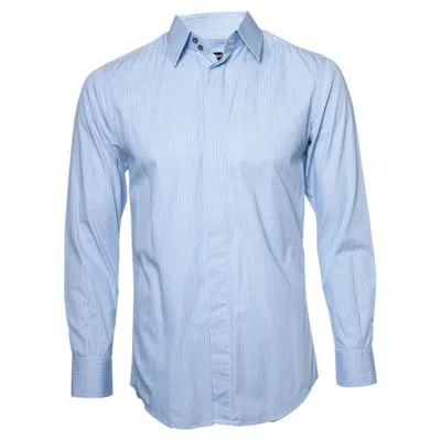 Pre-owned Dolce & Gabbana , Striped Blue Shirt