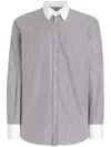Dolce & Gabbana Striped Cotton Poplin Shirt