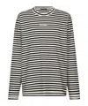 Dolce & Gabbana T-shirt With Stripe Pattern In Black