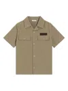Dolce & Gabbana Striped Flap-pocket Shirt In Nude