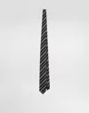 Dolce & Gabbana Silk Tie In Black