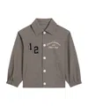 Dolce & Gabbana Striped Number-detail Jacket In Green