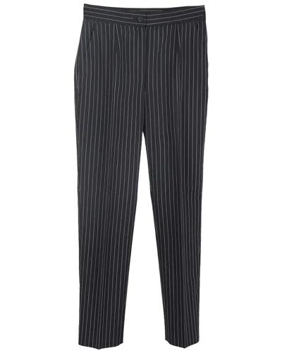 Dolce & Gabbana Striped Pants In Black