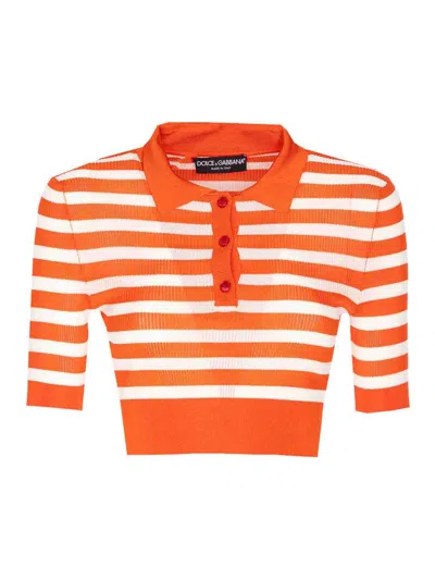 Dolce & Gabbana Striped Polo