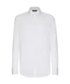 Dolce & Gabbana White Cotton Long Sleeves Formal Shirt In White