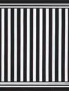 Dolce & Gabbana Striped Scarf In Black
