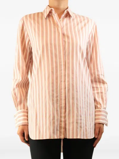 Pre-owned Dolce & Gabbana Striped Shirt In Neutrals