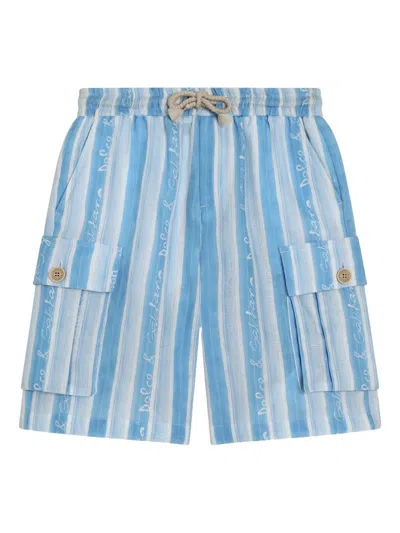 DOLCE & GABBANA STRIPED SHORTS