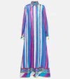 Dolce & Gabbana Striped Silk Kaftan