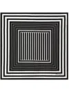 Dolce & Gabbana Print Silk Scarf (90x90) In Black