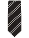 DOLCE & GABBANA STRIPED SILK TIE