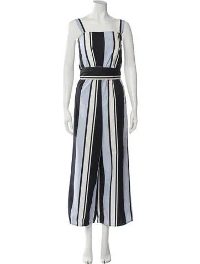 Pre-owned Dolce & Gabbana Striped Square Neckline Jumpsuit In Multi