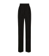 DOLCE & GABBANA STRIPED TAILORED TROUSERS