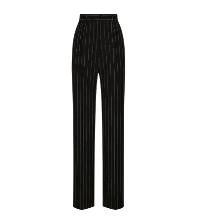 Dolce & Gabbana Striped Tailored Trousers In Multi