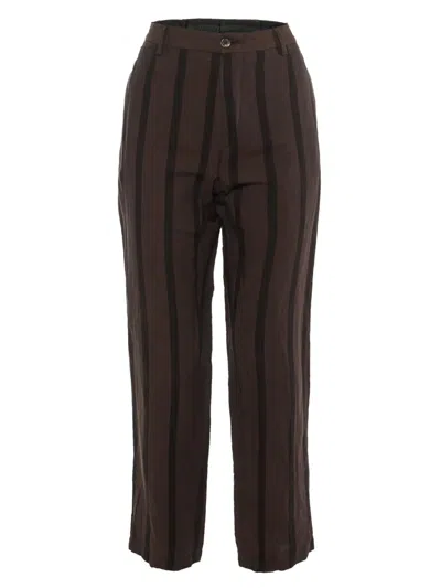 Pre-owned Dolce & Gabbana Striped Trousers