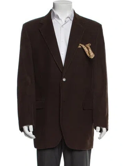 Pre-owned Dolce & Gabbana Striped Vest In Brown