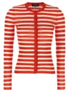 Dolce & Gabbana Striped Viscose Cardigan