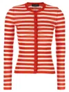 Dolce & Gabbana Striped Viscose Cardigan