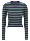 Dolce & Gabbana Striped Viscose Sweater Sweaters And Cardigans Multicolor