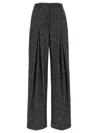 Dolce & Gabbana Striped Wool Pants In Multi