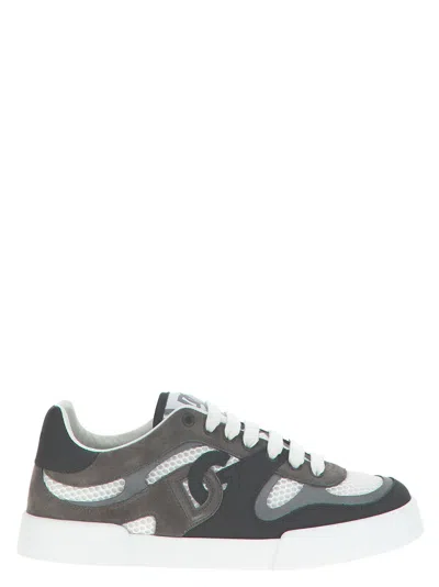 Dolce & Gabbana Strobel Portofino Light Sneaker In Gray