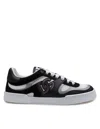 Dolce & Gabbana Portofino Light Low-top Mesh And Leather Sneakers In Multicolor
