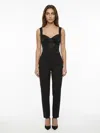 Dolce & Gabbana Structured Corset Bodysuit In Black