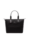 Dolce & Gabbana Structured Tote Bag With Textured Finish In Black