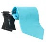 Dolce & Gabbana Light Blue Wide Mens Necktie Accessory 100% Silk Tie In Blue