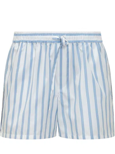 Dolce & Gabbana Stylish Drawstring Shorts In Rigato