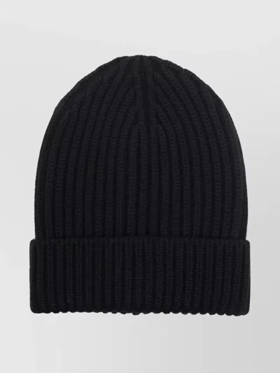 Dolce & Gabbana Stylish Ribbed Hat Folded Cuff