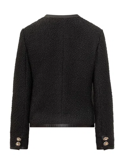 Dolce & Gabbana Stylish Spring Blazer In Nero
