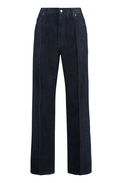 Dolce & Gabbana Stylish Straight-leg Jeans For Women In Blue