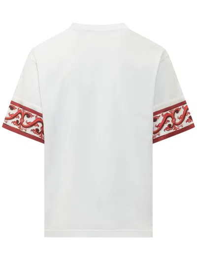 Dolce & Gabbana Stylish T-shirt For Modern Wardrobes In Maiolica 2l Rubino